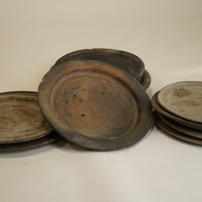 Ruth antique clay plate