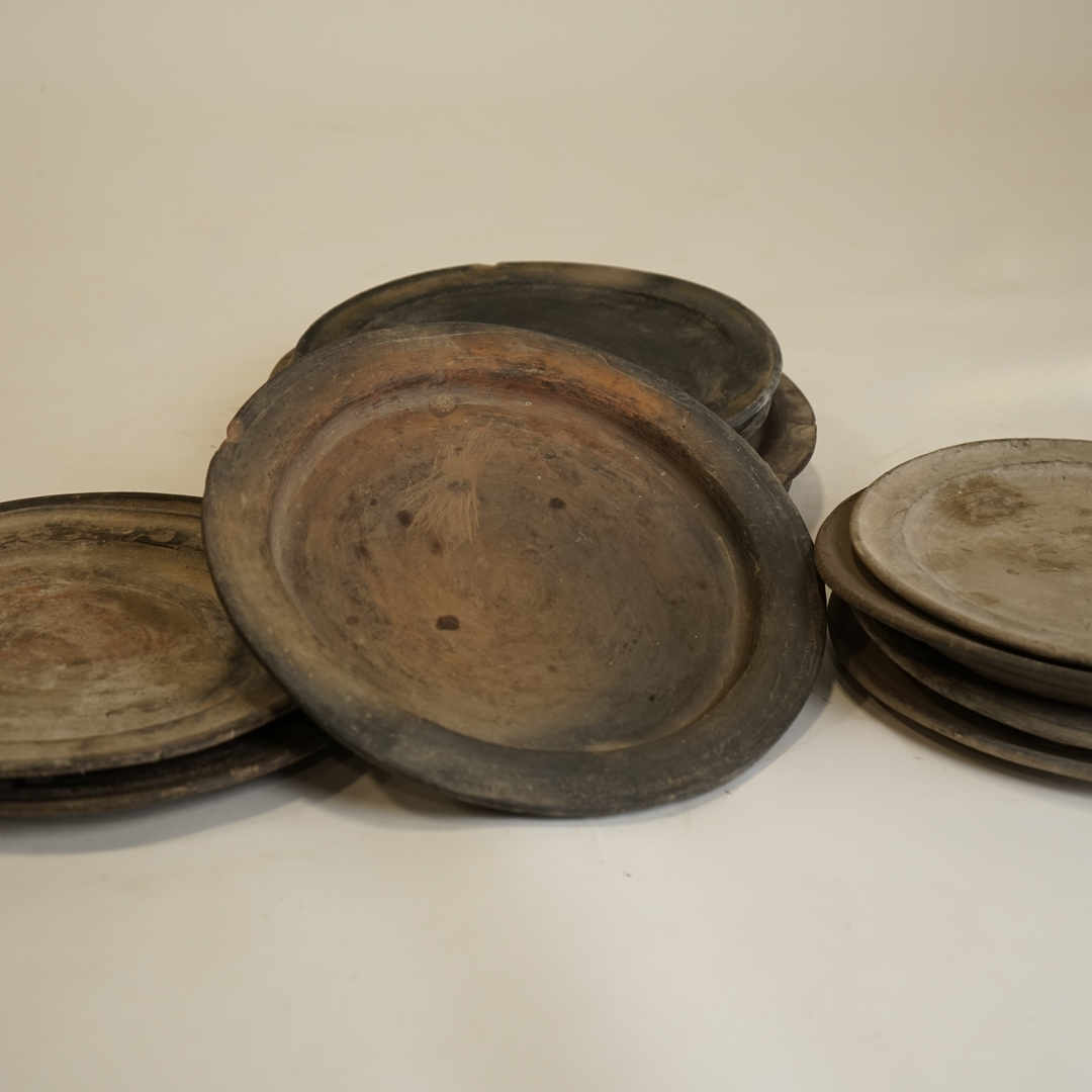 Ruth antique clay plate