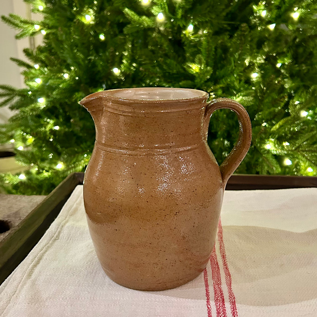 Vintage French stoneware jug
