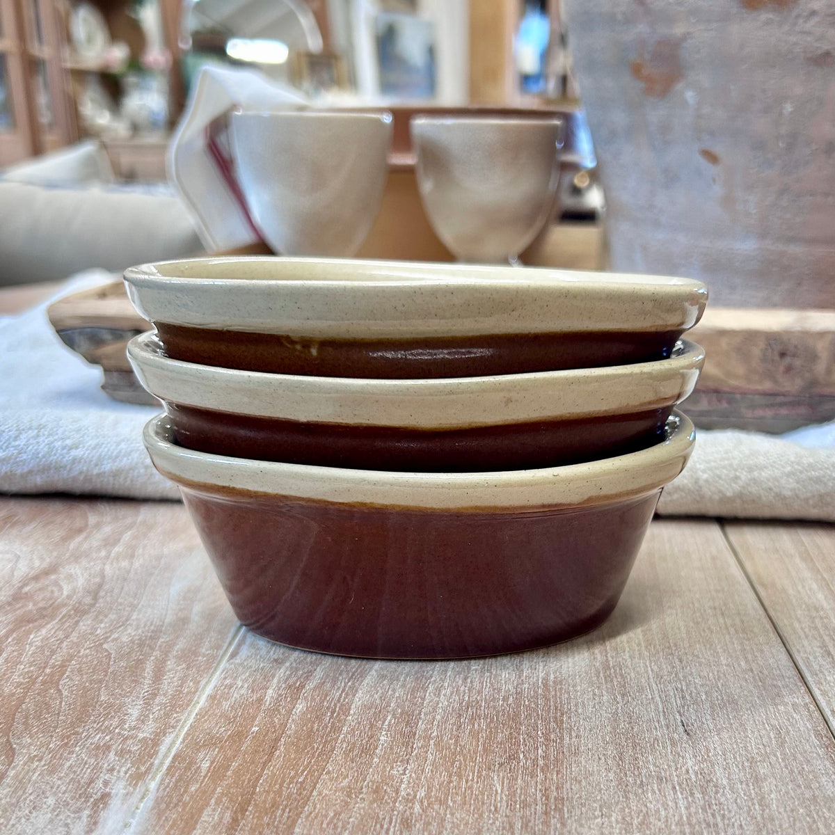 Vintage English Stoneware Baking Dish – P & C (C) Ltd