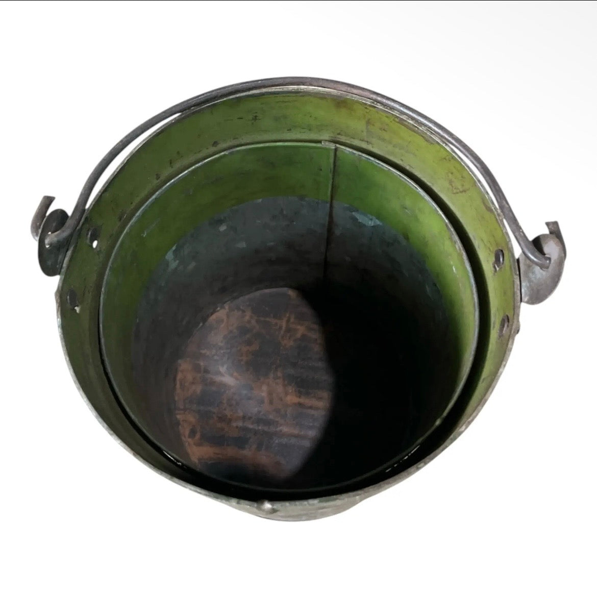 Vintage Galvanized Iron Bucket