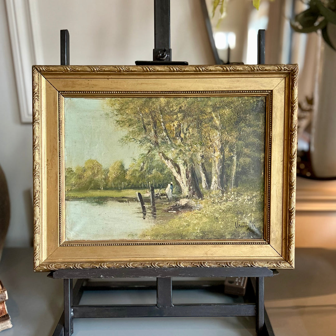 Quiet Afternoon by the Riverbank