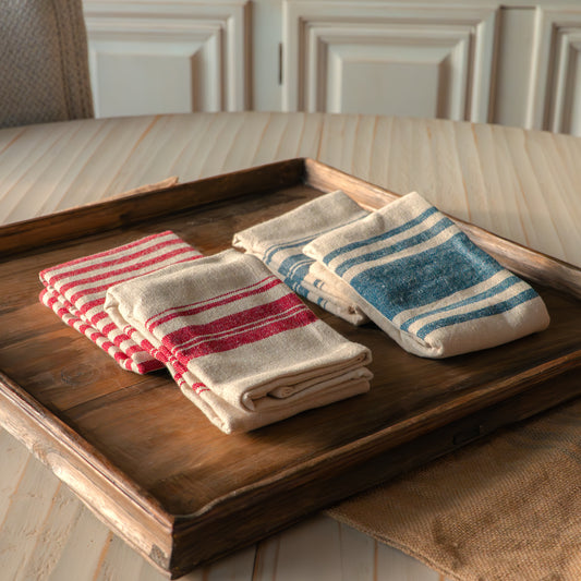 French Cotten tea towels - set of two