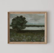 Autumn landscape (framed)
