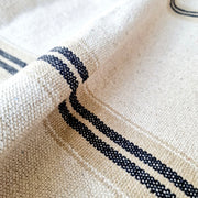 Heavy weight grain sack cotton fabric