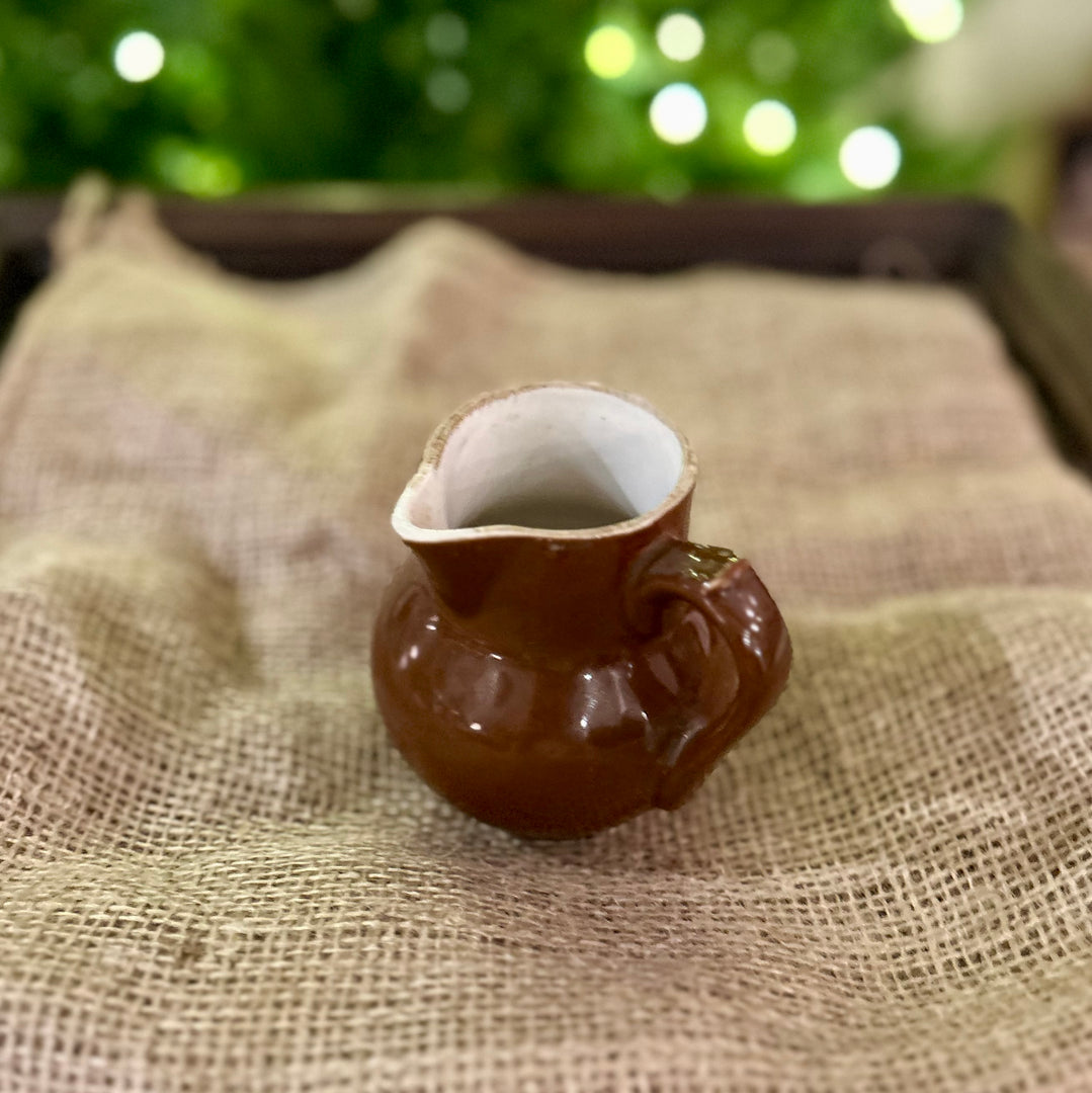 Petite Brown Glazed jug