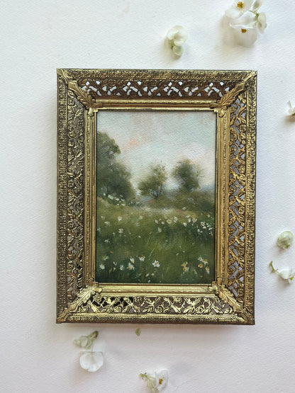Early Daffodils-Framed Fine Art Print 5x7”(frame not as shown)