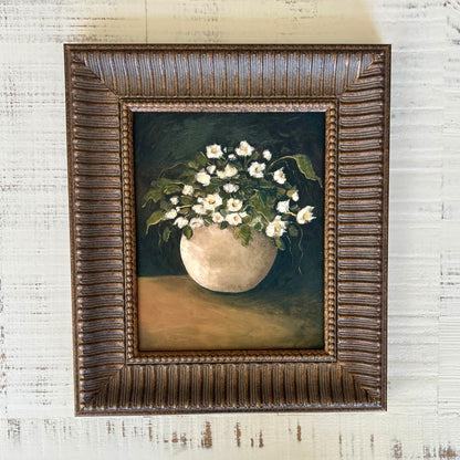 Floral still life (framed) 8x10”