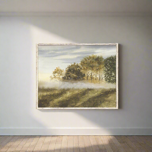 Where The Forest Meets The Field (framed)