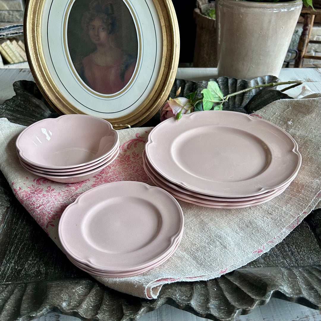 Johnson Bros. “Rosedawn” Pink Ironstone Place Settings