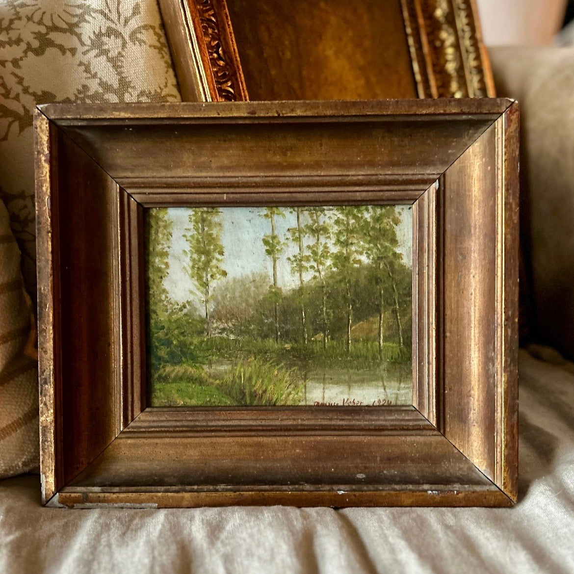 Paysage au bord de l’eau (landscape by the water)