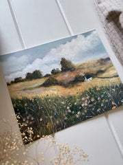 Early spring (framed) 11x14”