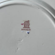 Pair of Vintage Copeland Spode “Rosalie” English Dinner Plates – 10.5”