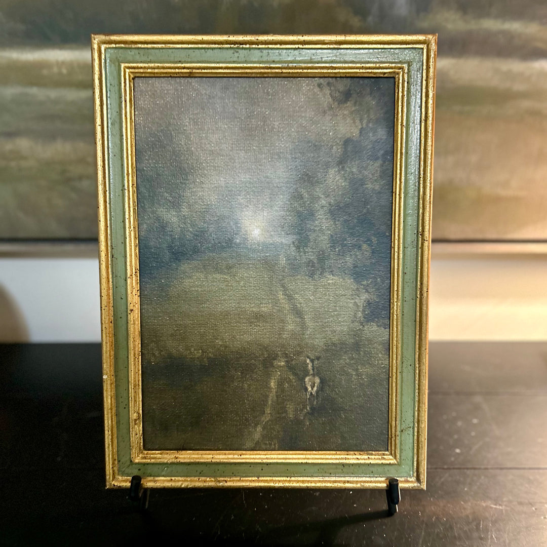 Towards the light - in vintage French frame