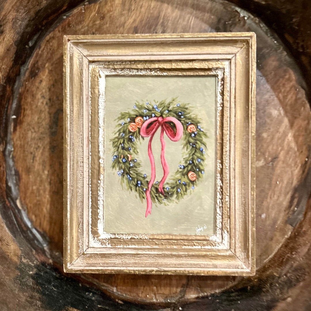 "Winter's Welcome" Framed Fine Art Print