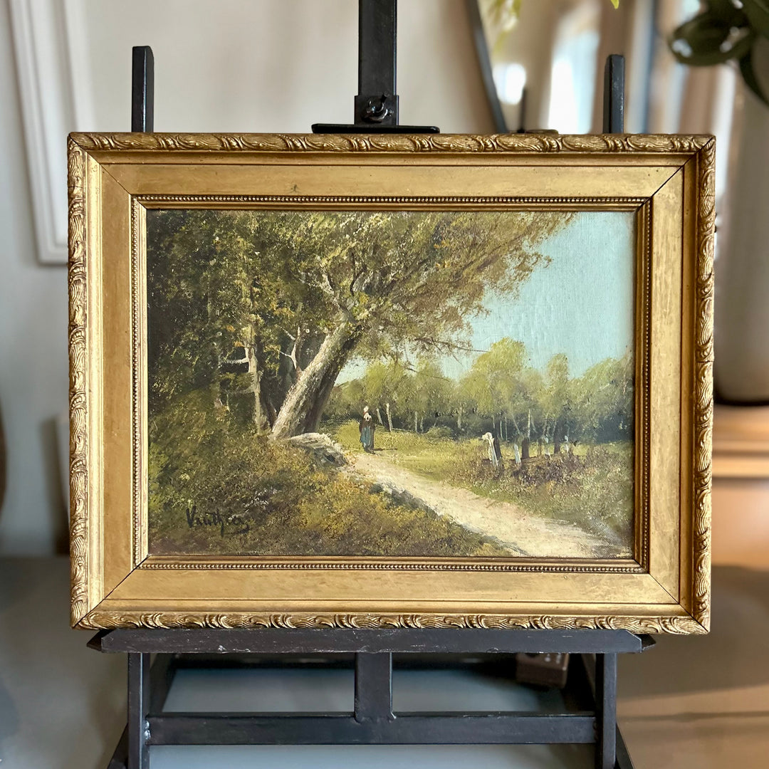 A Quiet Path in the French Countryside