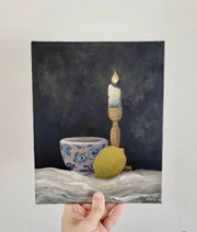 Candlelight-Framed Original 8x10”