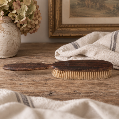 Antique Solid Back Clothes Brush | c.1900