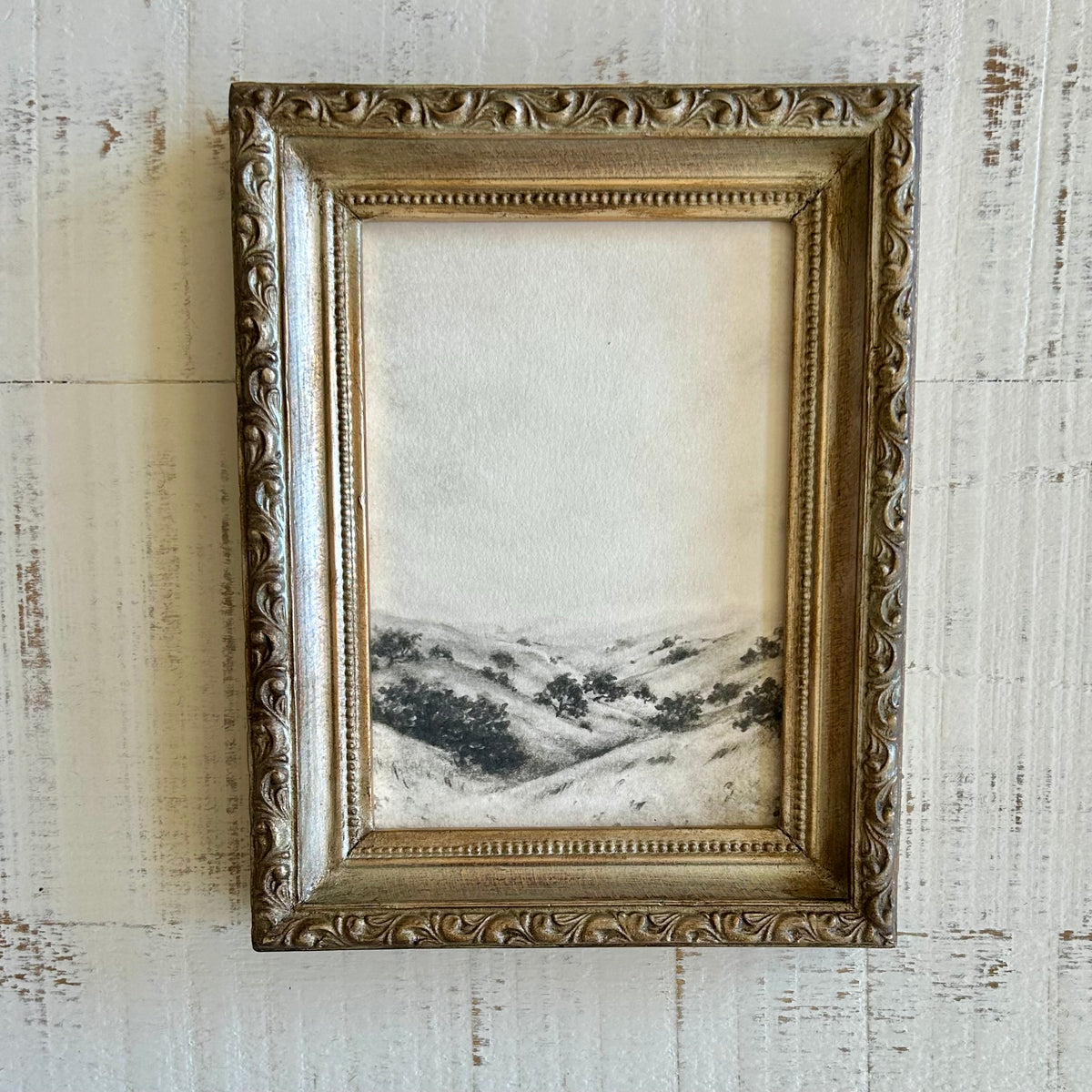 Valley of Gold No. 03-Framed Fine Art Print 5x7”
