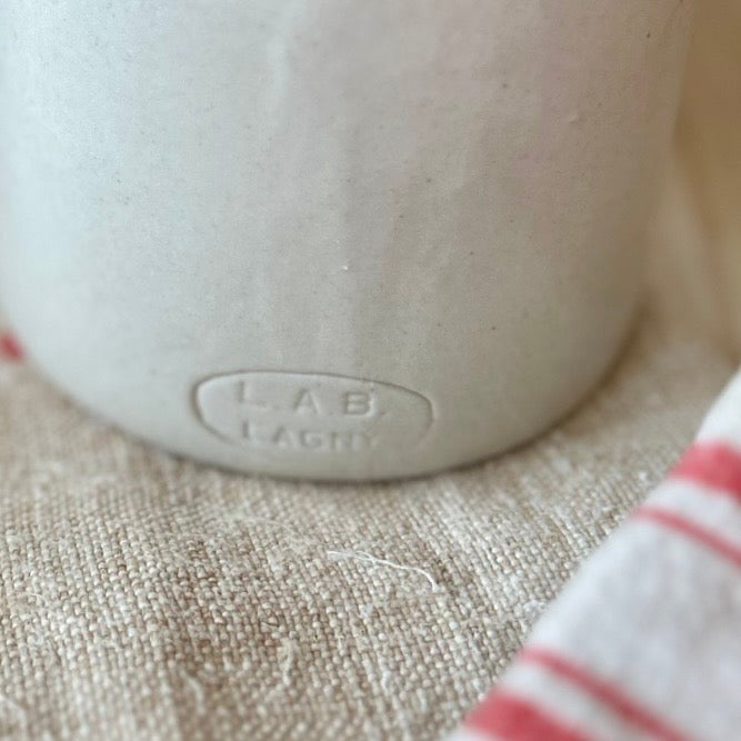 Antique French Stoneware Mustard Pots — L.A.B Lagny