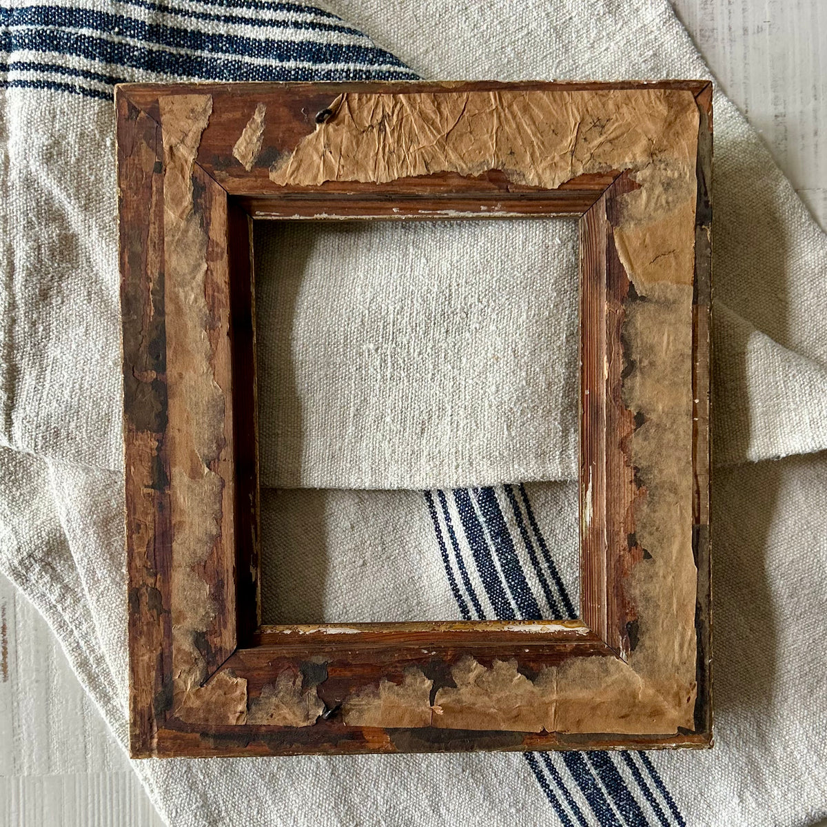 Antique French Gilt Floral Frame