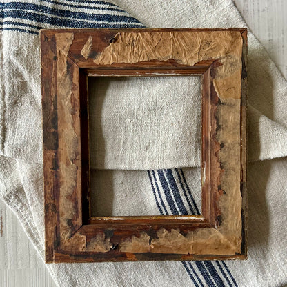 Antique French Gilt Floral Frame
