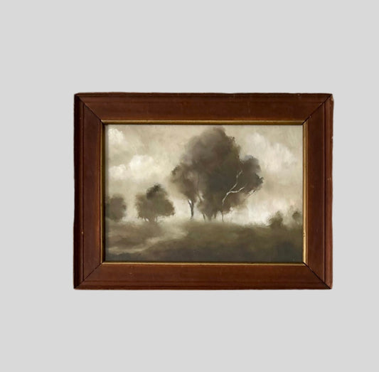 The trees - fine art print by Emily Davis (framed)