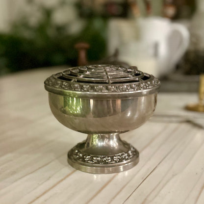Silver-Plated Rose Bowl by Ianthe of England