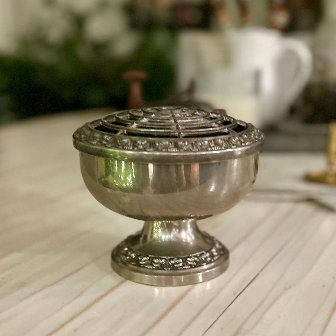 Silver-Plated Rose Bowl by Ianthe of England