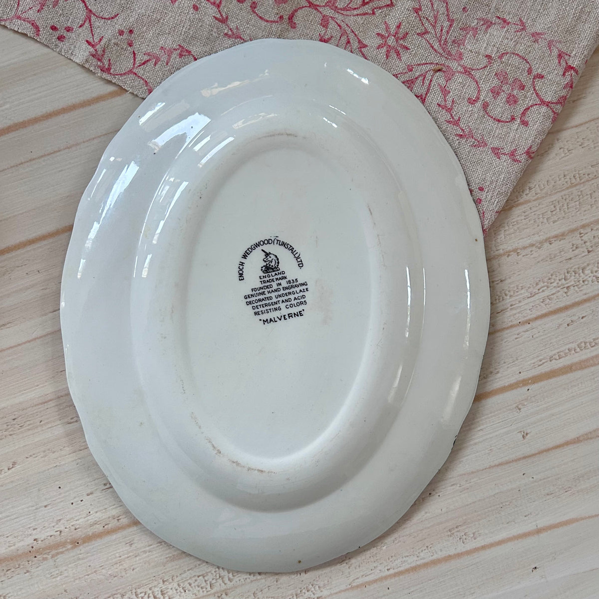 Vintage Enoch Wedgwood “Malverne” Platter