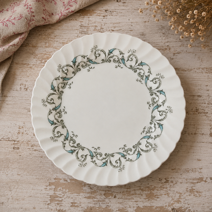 Vintage Johnson Bros Minuet Ironstone Plates – Set of 4
