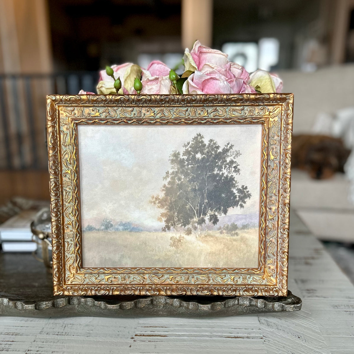 We woke to a dream framed fine art print