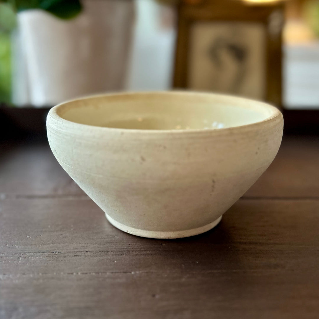 Vintage French Earthenware Bowl