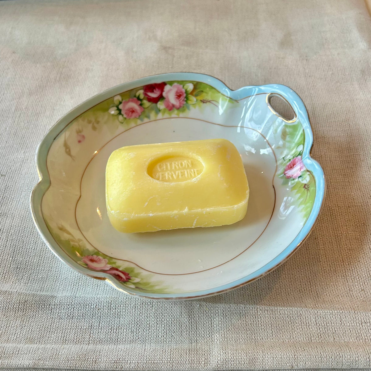 Antique Hand-Painted Nippon Rose Dish (c.1900–1920)