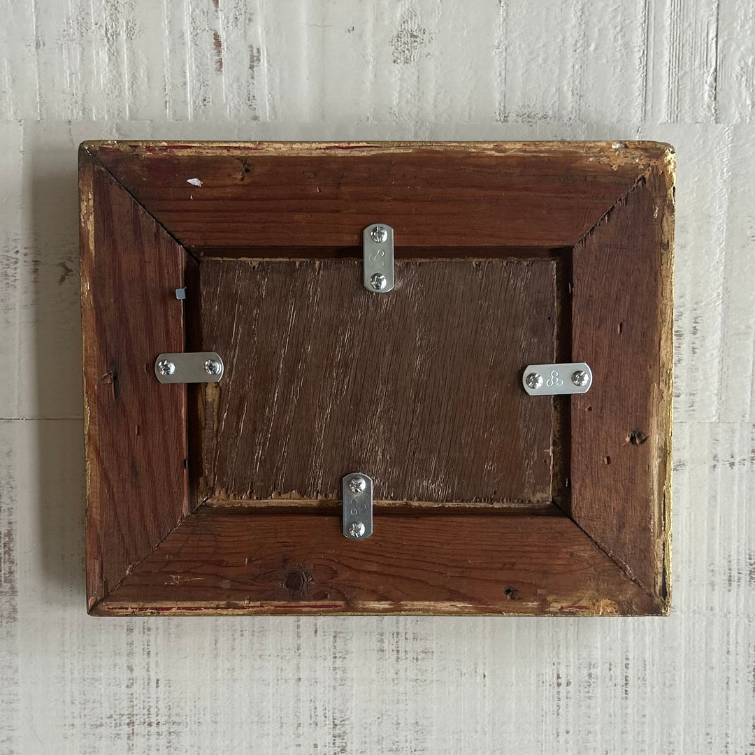 Antique French Floral Still Life — Oil on Board