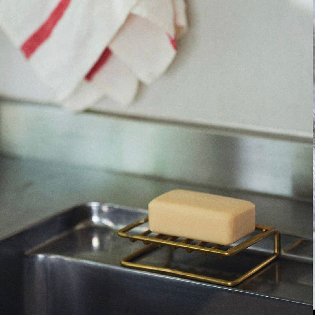 Brass Soap Stand