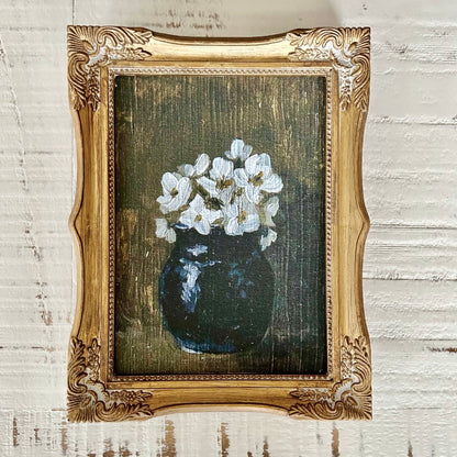“frozen grace ii” 5x7" (Framed)