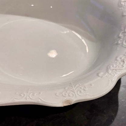 Antique Ironstone Serving Dish – J. & G. Meakin, England