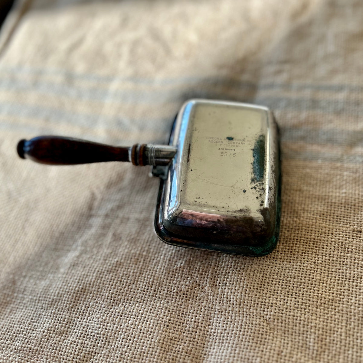 Early 20th-Century Silver Suit Warmer by Simeon L. & George H. Rogers Co.