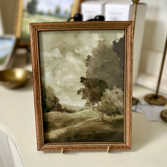 The calm- fine art print by Emily Davis (framed)
