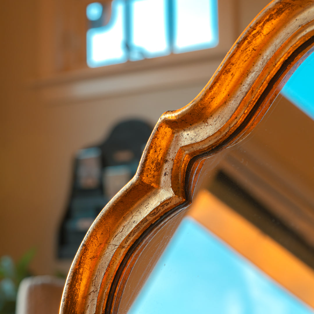 Vintage Florentine gilt mirror