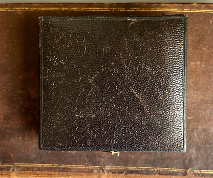 Antique Leather Mini Memory Box