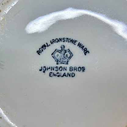 Antique Johnson Brothers Royal Ironstone Pitcher | England c.1900