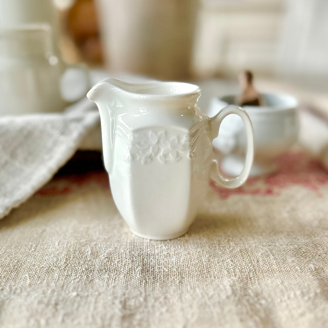 Vintage Ironstone Creamer – Steelite England