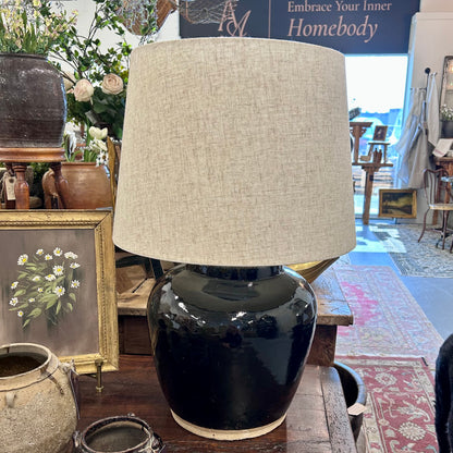 Leon Vintage Pot Lamp