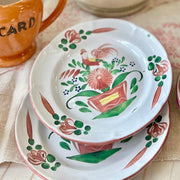 Hand-Painted French Provincial Faience Plate