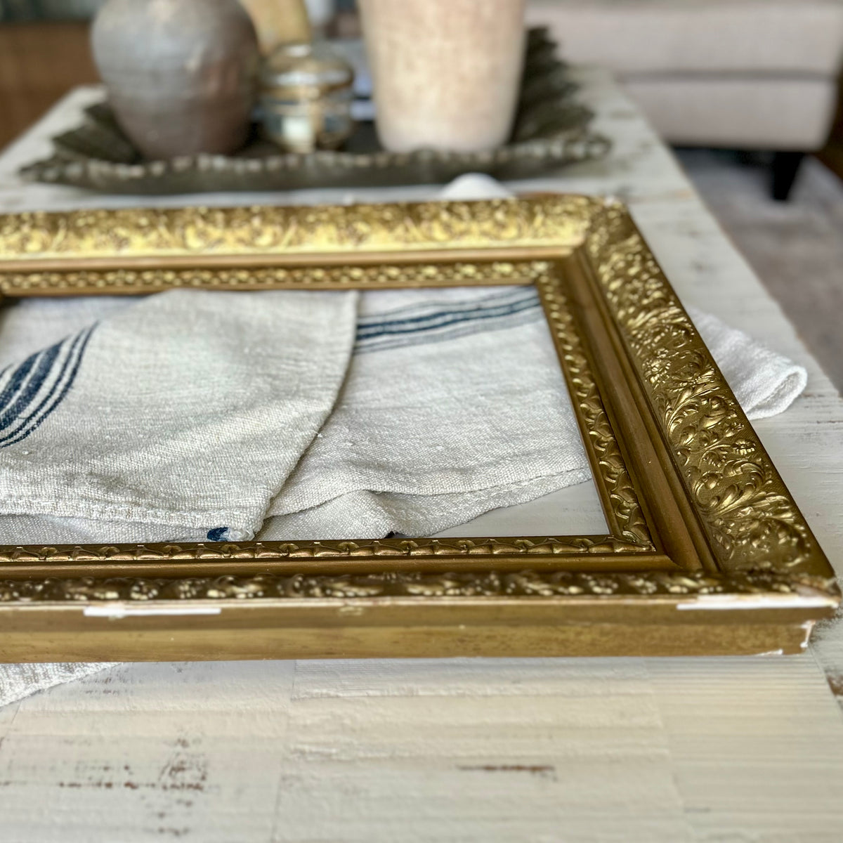 Antique Gilt Victorian Picture Frame
