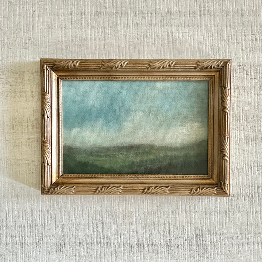 Absorb the landscape - acrylic on canvas