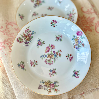 Antique Limoges Soup Bowls, Set of 6, c.1900s