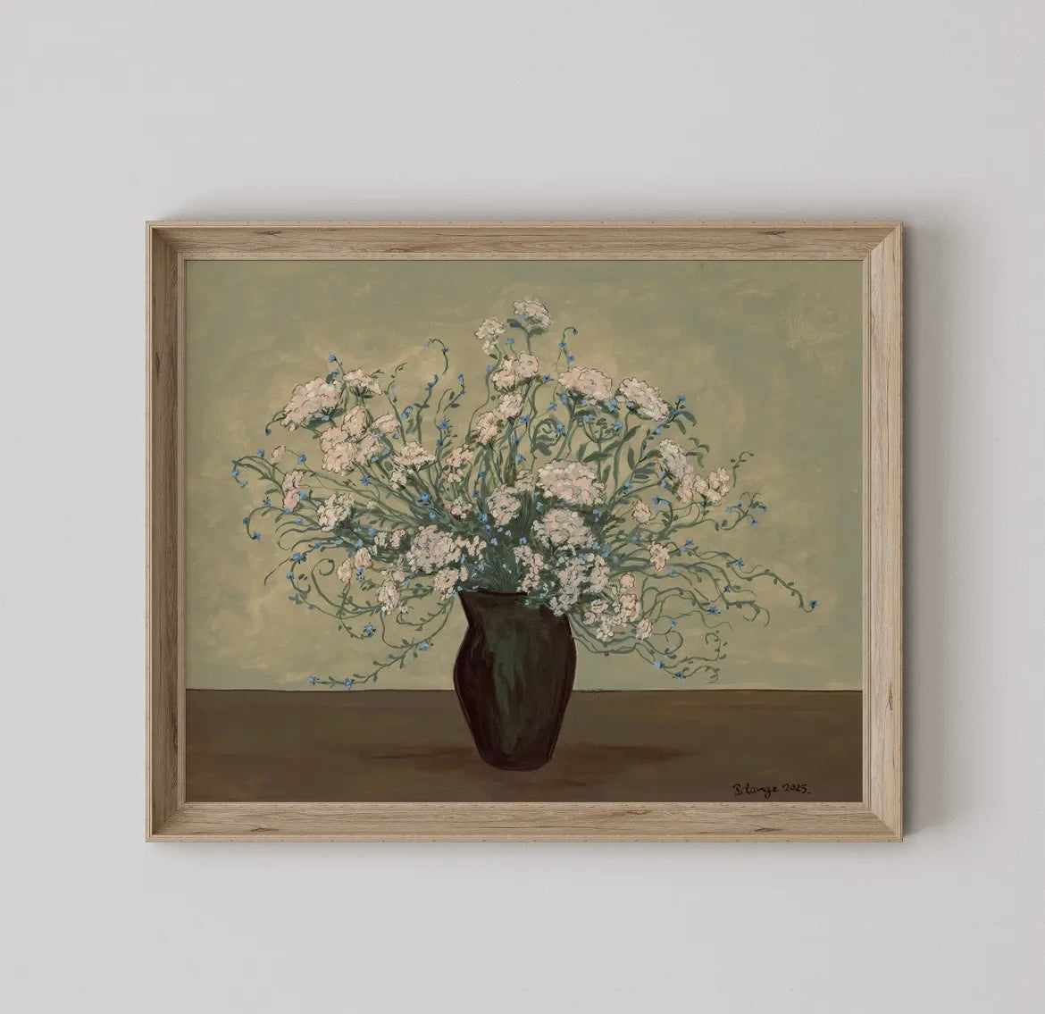 Wildflowers II (framed)